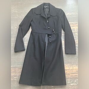 French Connection black Pea Coat